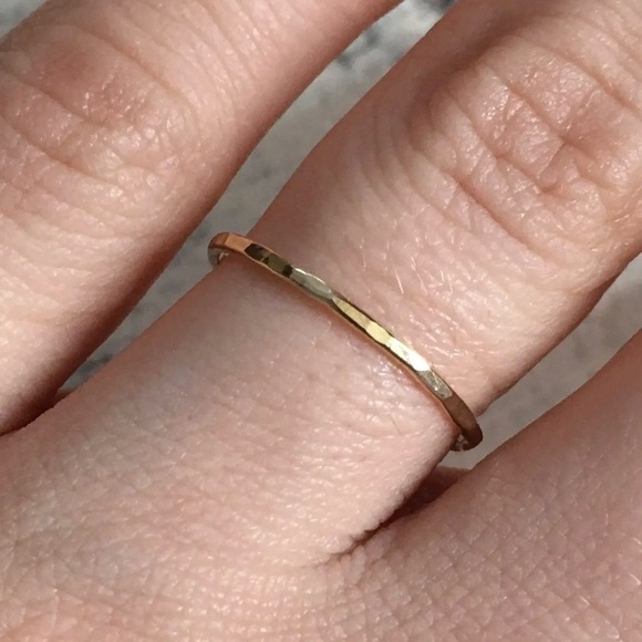 14k Gold Filled Ring, handcrafted - Picture 2 of 3
